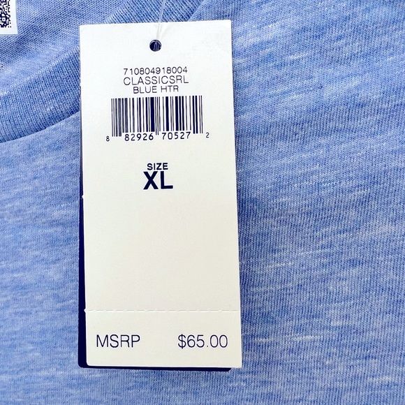 POLO RALPH LAUREN BLUE T-SHIRT, EXTRA LARGE (XL) - Picture 10 of 13